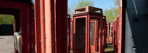Phone boxes that ring no more